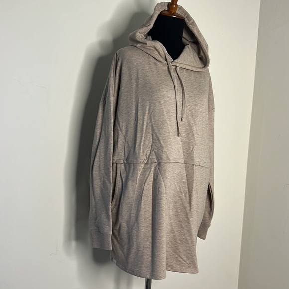BAREFOOT DREAMS Malibu Collection® Brushed Luxe Lounge Anorak Sweatshirt M - Picture 3 of 9
